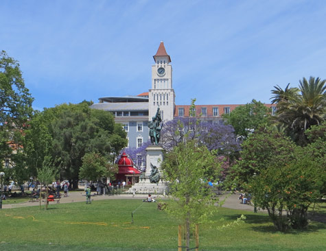 Parks in Lisbon Portugal