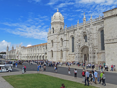 Monastery in Belem, Lisbon Portugal