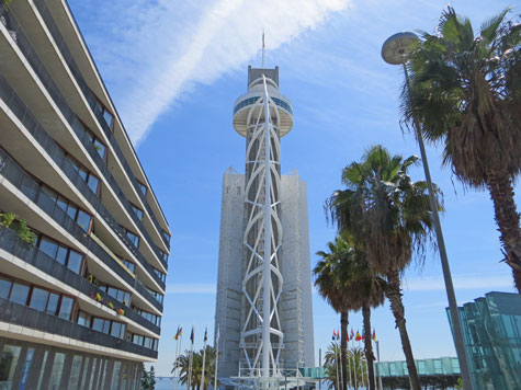 Vasco da Gama Tower, Lisbon Portugal